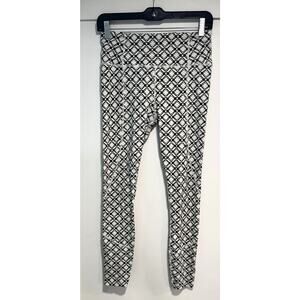 VARLEY Bedford Active Leggings Aztec Geometric Pattern Athleisure Size S